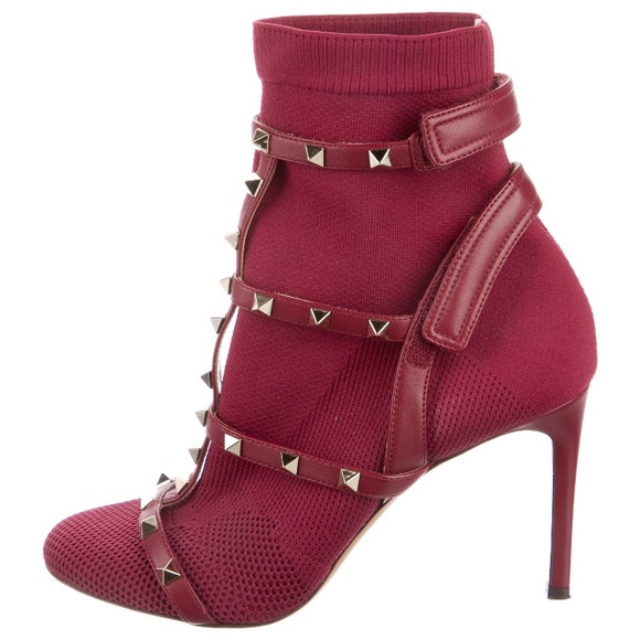 Authentic Valentino Rockstud sock boots - Picture 2 of 6